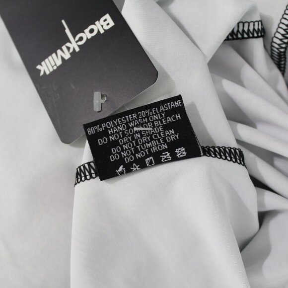 BlackMilk Not Actually Sequins black floral dress S mini bodycon  New - Picture 6 of 11